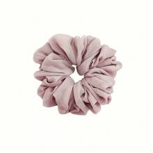 1pc Women Floral Bouquet Chiffon Scrunchie Ruffle Hair Tie Elegant Large Hair Bands For Daily Ponytail Buns Scrunchies Scrunchy Hair Ties, Casual