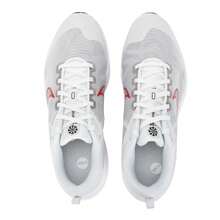 Nike Zapatillas de running Downshifter 12 para hombre - Pedir media talla talla grande grande - Negro/blanco/gris plateado claro/rojo oscuro claro/gris tierra fotón - Ver 6