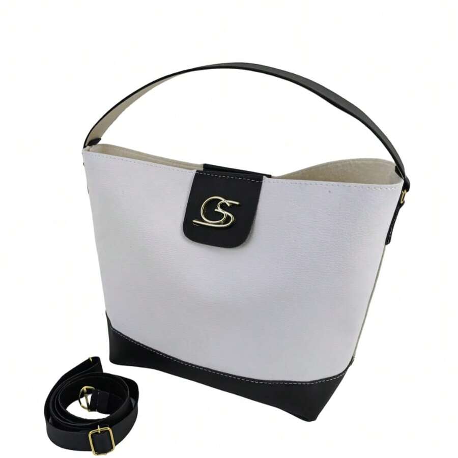 Charming Gaby Show Women's Bag - 黑與白 - 查看 1