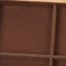 Desktop Storage & Display Box - Marrón Chocolate - Ver 9