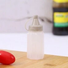 4 件/8 件迷你酱汁瓶 - 紧凑型旅行友好型容器，用于盛放番茄酱、酱油、蜂蜜和沙拉酱 - 非常适合办公室午餐盒、野餐、派对用品、圣诞礼物和万圣节庆祝活动、厨房、圣诞礼物 - 彩色 - 查看 16