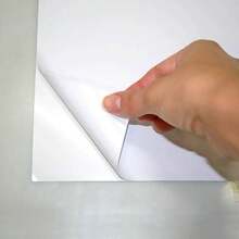 A4 80g Glossy White Glossy Photo Adhesive Paper With 20 Masterprint Sheets - 白色 - 查看 3