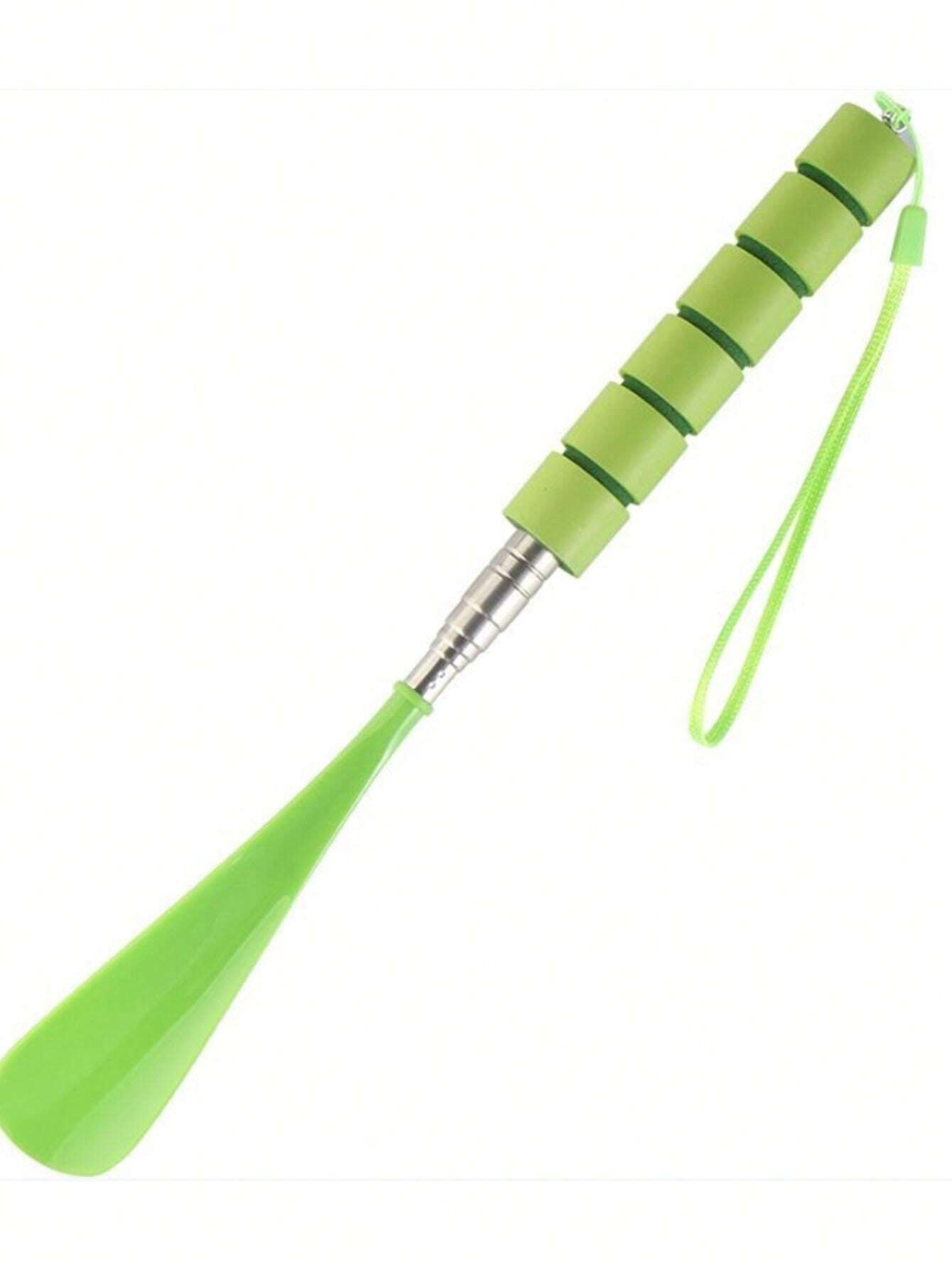 New 1Second Stainless Steel Telescopic Shoe Horn, Long Handle Shoe