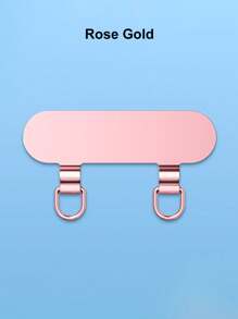 手机挂绳不锈钢夹双耳金属垫片挂绳固定细背带防丢结牢固连接件 - 彩色 - 查看 10