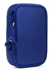 Metal Monkey Pencil Case With Keychain Briefcase For Pens Markers Pencils 3 Compartments,Back To School,School Supplies - Navy Blue - View 2