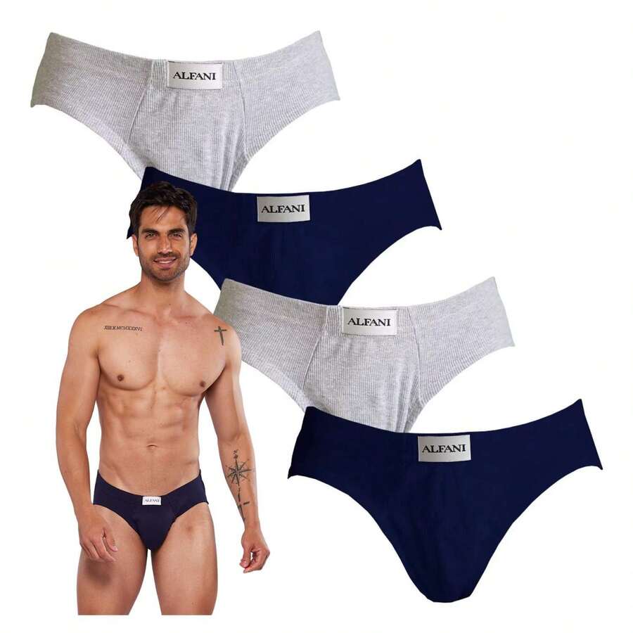 Men Briefs - Blue - View 1