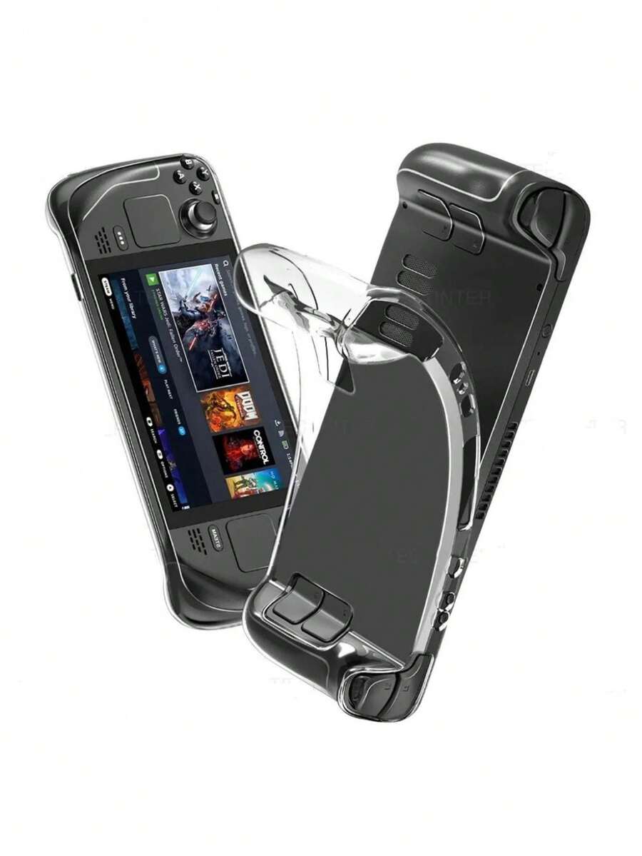 Transparent Silicone TPU Case Anti-Drop Protection Cover Compatible For Steam Deck Controller - 彩色 - 查看 1