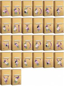 Metal Cigarette Box Waterproof Cigarette Case Container Large Capacity Cigar Holder With Magnetic Switch Retro Man Portable Cigarette Organizer Minimalist Cig Case Cigar Container Tobacco Box Initial Name 26 Letters Pattern - Multicolor - View 5