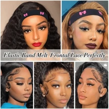 3pcs Dissolvable Elastic Lace Front Headband - Wrap Around Hairline For Lace Front Wig Installation - Multicolor - View 10