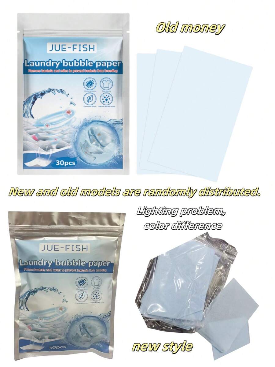 Washing Bubble Paper Cleaning StainRemoving Concentrated Washing
