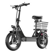 Electric Scooter For Adults - 20mph Speed, 500W Peak Power 30Miles Long Range, Comfortable Seat, Dual Disc Brakes, And Portable Design For Commuter, Travel, And Urban Cruising - Black - View 1