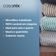 Double Ribbed Luster Blanket 1.80mx2.00m ASSORTED - Màu Hồng baby - Xem 3