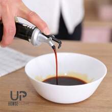 Plastic Dispenser Nozzle For Olive Oil Vinegar Bottle Multipurpose Cruet - 灰色 - 查看 3
