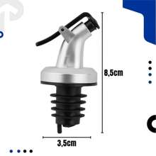 Plastic Dispenser Nozzle For Olive Oil Vinegar Bottle Multipurpose Cruet - 灰色 - 查看 5