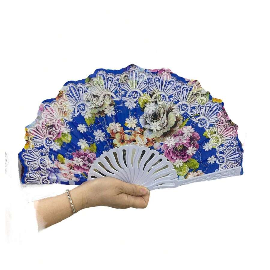 Paquete De Abanicos Con 12 Piezas - Multicolor - Ver 1