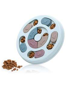 1pc Pet Feeder, Pet Interactive Treat Feeding Toy, Dog Puzzle Toy, Cat Dog Hide And Seek Feeder, Pet Training Toy, Dog Food Bowl, Pet Food Dispenser, Pet Food Compartment Game Plate, Pet Anti-Choking Bowl, Pet Supplies, Dog Puzzle Toys, Puppy IQ Training Feeder, Cat Dog Foraging Toys, Pet Entertainment Toy, For Pet Use Only - Multicolor - View 14