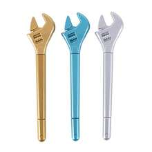 Creative Stationery Metal Wrench Ballpoint Pen, Novelty Gift Pen, Plastic Wrench Ballpoint Pen, Office Stationery, Unique Metal Tool Pen, Student Gift - Multicolor - View 7