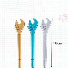 Creative Stationery Metal Wrench Ballpoint Pen, Novelty Gift Pen, Plastic Wrench Ballpoint Pen, Office Stationery, Unique Metal Tool Pen, Student Gift - Multicolor - View 8