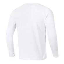Under Armour Men's And Women's Quick-Drying Long-Sleeved New Running Fitness Round Neck Sweatshirt 24600602-100 - White - View 2