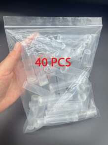 5/20/50pcs Flower Water Tubes 2.8 Inch Plastic Water Tubes For Flowers Floral Vials With Caps For Decoration Flower Arrangement Gifts Birthday Graduation Home Decor Vase Room Decor Flower Vase Glass Vase