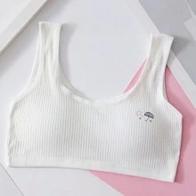 Débardeur soutien-gorge sans couture pour les jeunes filles en période de puberté, pour les collégiennes et les lycéennes