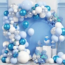 WellParti 57pcs Metallic Silver Balloon Chrome Balloon Silver Balloon Garland Kit For Birthday22 Birthday,Balloons,Silver Balloons,Silver Tinsel,Birthday Party Stuff,Sneaker Ball Party Decorations