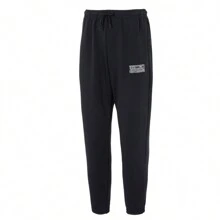 Under Armour 1 quần dài thường ngày thoáng khí màu đen, quần chạy bộ dệt kim dáng rộng, 1377175-001 - màu đen - Xem 1