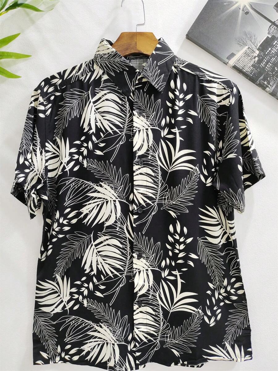 Men Shirts - Black - View 1