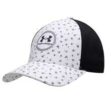 Under Armour Mũ thể thao cho nam, mũ thường ngày ngoài trời, mũ chống nắng khi đi du lịch và đạp xe - Trắng/Đen - Xem 1