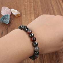 1buc Brățară Calmantă Anxietate pentru Femei Bărbați Stres Brățar cu mărgele din piatră naturală Get Well Soon Cadouri Brățară Coșuri cadou de simpatie Coșuri cadou de Ziua Recunoștinței Cadou de mulțumire