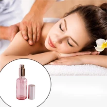 12/4/1pc Pink Color Spray Bottle, 1/2/4oz Fine Mist Glass Spray Bottle, Small Refillable Container For Watering Flowers, Cleaning, Perfume (Labels, 1pc Without Funnel & Dropper) - Baby Pink - View 3