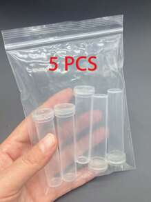 5/20/50pcs Flower Water Tubes 2.8 Inch Plastic Water Tubes For Flowers Floral Vials With Caps For Decoration Flower Arrangement Gifts Birthday Graduation Home Decor Vase Room Decor Flower Vase Glass Vase