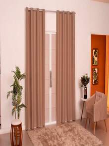 Antonella Micropercal Curtain 180 Threads - Màu be - Xem 1