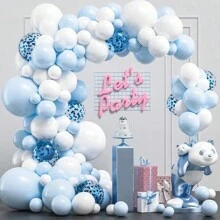 WellParti 57pcs Metallic Silver Balloon Chrome Balloon Silver Balloon Garland Kit For Birthday22 Birthday,Balloons,Silver Balloons,Silver Tinsel,Birthday Party Stuff,Sneaker Ball Party Decorations