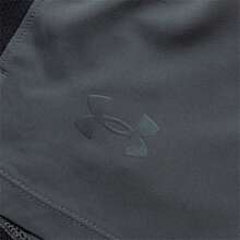 Under Armour 1361492-012 男友风男士运动短裤，宽松舒适透气休闲短裤，适合跑步、健身、训练 - 灰色 - 查看 5
