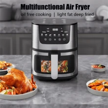 SOKANY Horno freidora de aire de gran capacidad - Fácil horneado y freído - Tipo de Enchufe A Japonés (100V) - Ver 4