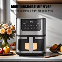 SOKANY Horno freidora de aire de gran capacidad - Fácil horneado y freído - Tipo de Enchufe A Japonés (100V) - Ver 8