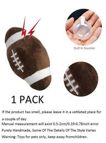 Juguetes de perro con chirrido - Pelotas masticables duraderas para perros, juguetes de peluche suave con chirrido para perros pequeños y medianos, regalo de cumpleaños para cachorros - Multicolor - Ver 14