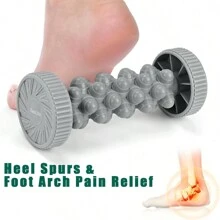 Foot Roller Massage Tool For Plantar Fasciitis Relief, Manual Deep Tissue Foot Massager For Circulation And Pain Relief, Foot Massage Roller For Arch, Heel Recovery - Multicolor - View 4