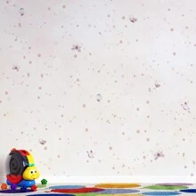 Pink Butterflies Wallpaper With Baby Pink Background And Polka Dots - Nhiều màu - Xem 3