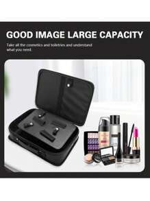 Barber Hairstylist Tool Kit, Multi-Function Storage Box, Scissors Comb Hair Styling Tools Organizer