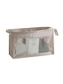 Set organizator de călătorie din 9 piese: pungi portabile de depozitare, geantă de machiaj cu separare uscată și umedă, husă multifuncțională pentru tampon sanitar, organizator modern minimalist, geantă de toaletă cu compartiment pliabil, husă pentru pantofi pentru îmbrăcăminte exterioară, lenjerie de corp, pantofi, bijuterii, paletă de fard de pleoape, pensule de machiaj, ruj, fard de sprâncene, creion, creion, powder. Vibrații - Multicolor - Vizualizare 19