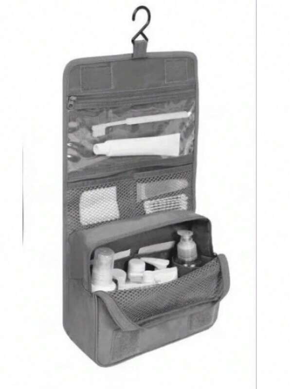 Necessaire Bolsa masculino feminina de Viagem Organizador de Objetos de Higiene Pessoal Com Divisória 11002