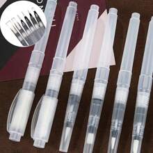3/6 stuks aquarelpenselen, nylon punt, wateroplosbare kalligrafie oefenpennen voor reisverslagen, kunstcadeaus aquarel, waterpen, verfkwasten, kalligrafiepenseel, verfmarker, kunstsets voor kinderen, aquarelpen, verf voor kinderen, terug naar school