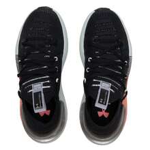 Under Armour 女款 HOVR Phantom 3 金属黑色跑鞋，透气轻便训练运动鞋（订购大 0.5 或 1 码） - 黑色 - 查看 4