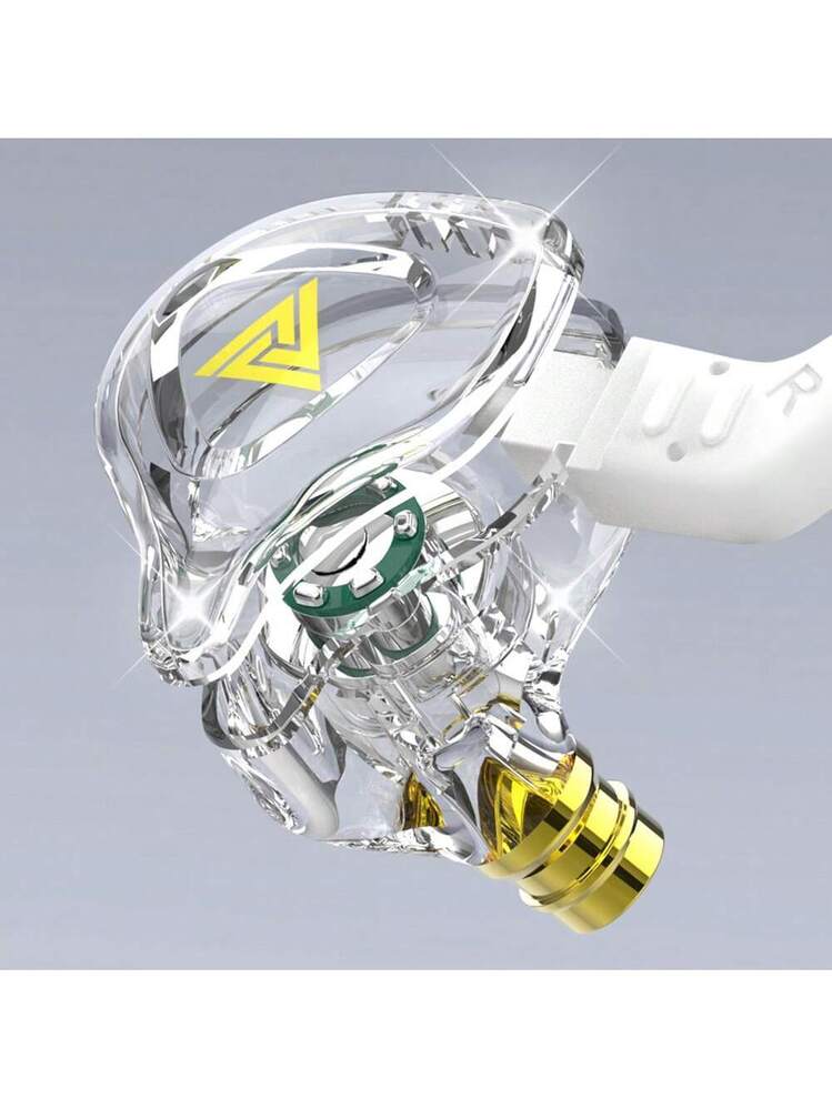 QKZ AK6-DMX 有線イヤホン 3.5mm AUX HIFI ステレオ 大口径ドライバー