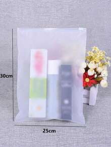 Bộ 10/30 túi đựng áo sơ mi, túi kín bằng polyester và nhựa, chống thấm nước, siêu nhẹ, có thể gấp gọn, dễ mang theo, có lỗ thoáng khí và khóa kéo mờ - Lý tưởng để đựng quần áo, quần jean, quần tây, áo phông và đồ dùng du lịch, kích thước 25*30cm. - Nhiều màu - Xem 9