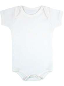 BEBE FOFUXO Baby Set Short Bodysuit And Printed Diaper Cover (S/M/L/XL) - 淺粉色 - 查看 3