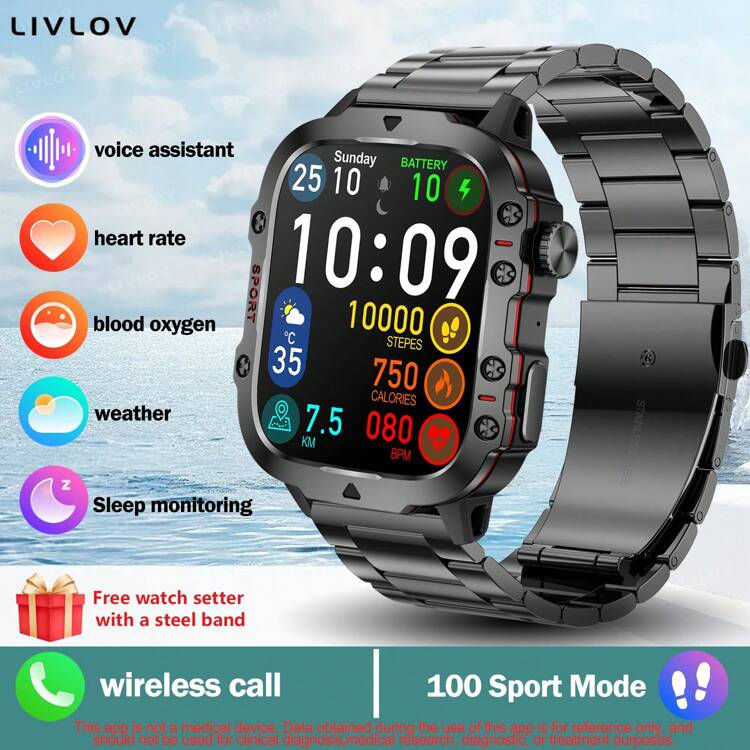 LIVLOV スマートウォッチ