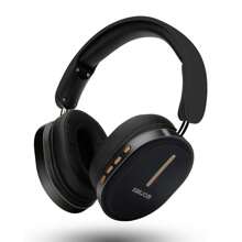 SUNJOM Tai nghe Bluetooth trùm đầu có Mic tích hợp, Tai nghe không dây có âm trầm sâu Hi-Fi, có thể gập lại, nhẹ, thời gian phát 28 giờ, dành cho iOS hoặc Android, dùng cho thể thao, gia đình, văn phòng, dành cho Apple iPhone, iPad, máy tính xách tay, quà tặng cho gia đình, bạn bè, trẻ em, Halloween, mùa thu - màu đen - Xem 1